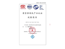 国家强制性产品认证试验报告